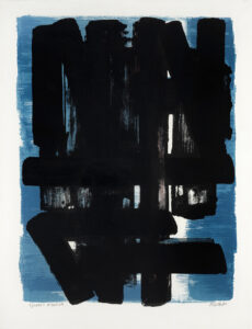 Lithographie n°5 - Soulages